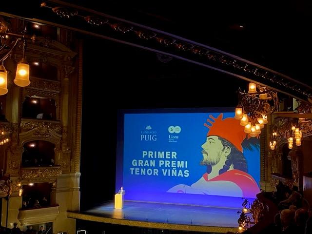 The Tenor Viñas opera competition celebrates 60 years of success together with the Puig foundation